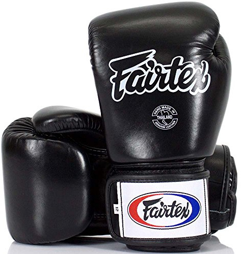 Fairtex Boxhandschuhe, BGV-1, schwarz, Boxing Gloves MMA Muay Thai Thaiboxen