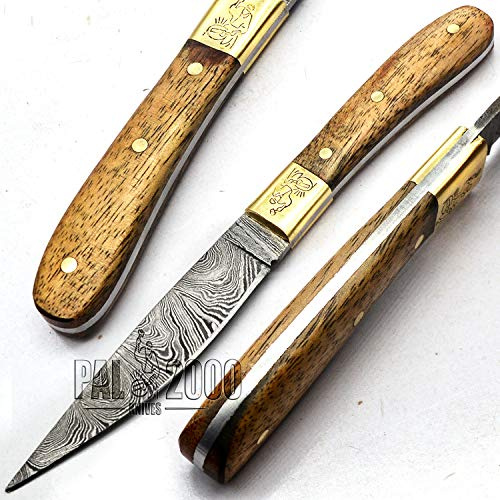 Couteau de chef de cuisine à lame en acier damassé fait main personnalisé avec gaine en cuir lame fixe couteau universel sur mesure tranchant de qualité supérieure acheter en toute confiance 9725