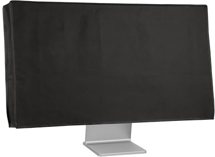 kwmobile Housse écran ordinateur compatible avec 34-35 moniteur - Housse protection d'écran PC - noir