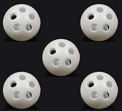 5x Rasselball Ø 3,8 cm Rasselbälle zum Einnähen DIY Krachmacher Lärmmacher 5RaB3.8