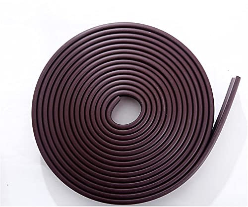 Dostear TapetenbordüRe Selbstklebende BordüRe Wand Wohnzimmer Tapeten Fliesenaufkleber Bad Dekoband Selbstklebend Braun (mit doppelseitigem Klebeband) 3 X 500cm