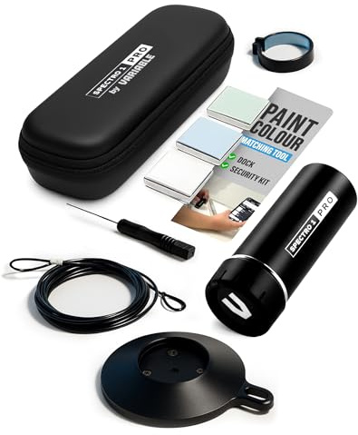 Spectro 1 Pro Mobile Spectrophotometer – Portable Paint Colour Matching Tool, Colour Reader & Checker for Paint Matching – Checker Device for Coatings with Dock & Security Kit for Accurate Results | Paint Color Matching Tool & Color Reader, Portable Colorimeter Spectrometer Color Sensor & Paint Scanner Device for Prints