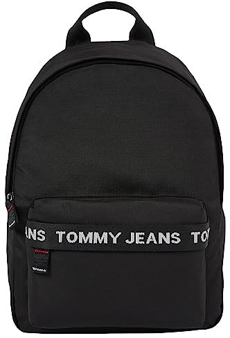 Tommy Jeans Damen Rucksack Essentials Handgepäck, Schwarz (Black), Onesize