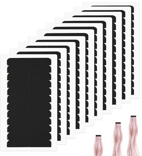 120 cintas de extensión de cabello de doble cara, cinta de repuesto para extensiones de cabello, cinta adhesiva de cabello humano para extensiones de cabello, herramientas de belleza de repuesto