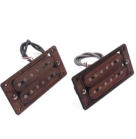 Palisanderholz Humbucker Tonabnehmer Gmc52 für 6-saiter E-gitarre | Ersatzteil für Hals und Steg, für - und -gitarre, Ausgelegt Klassische Ausgewogenheit