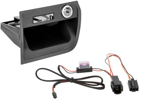 INBAY 15W Handyhalterung Auto Ablagefach Induktiv/Kabellos passend für VW T6.1 Caravelle, Multivan, California, Kastenwagen, Kombi (7HC) - Autohalterung Zubehör Innenraum - Qi