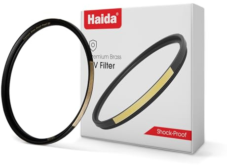Haida Filtro UV de latón a prueba de golpes (55 mm)