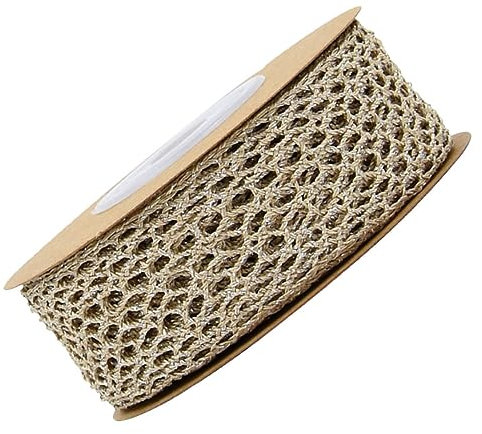 VILLFUL 1 Rolle Seil Schleifenband Metallgitter Dekoratives Geschenkband Hochzeitsdekoration büro dekoration office decoration für Blumenstrauß Mesh-Geflecht-Seil Mesh- -Seil
