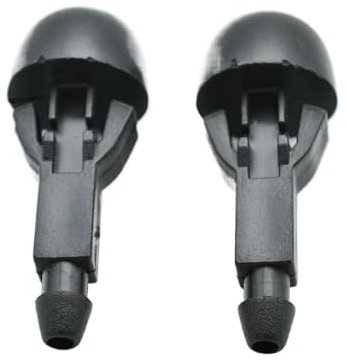MEIZIYU Juego de 2 uds de boquilla de chorro limpiaparabrisas delantero, compatible con Citroen, C1 MK1 2005-2014, rociador limpio de capó de parabrisas Boquilla de pulverización de líquido limpiapa