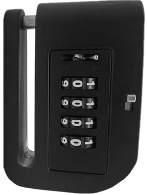 Candado de metal para scooter, bloqueo de freno de disco para scooter, antirrobo y reajustable, resistente al desgaste, candado de freno de disco portátil para desplazamiento