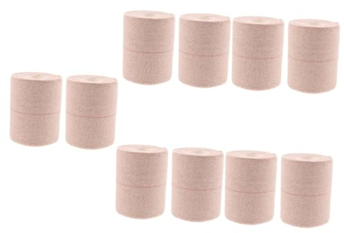 SAFIGLE 5 Series Vendajes Bandas Elasticas Cinturones Elasticos Venda Cohesiva Cinta Adhesiva Para La Muñeca Envoltura Adhesiva Envolturas Autoadhesivas Deportes Algodón 2 Rollos*5