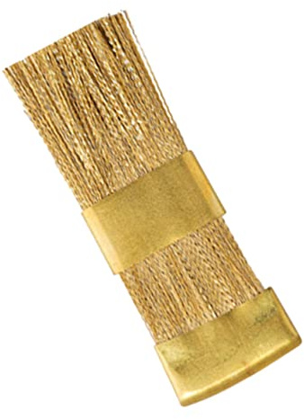 TOVINANNA Brosse De Nettoyage Pour Foret à Ongles Cuivre Fil Métallique Taille Compacte Professionnelle Pour Manucure Salon Soin Des Ongles