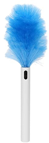 ZJchao Duster Electric Feather Duster Duster Duster Electric per la Pulizia di Mobili per Mobili Interni con Setole Morbide 3,7 V Batteria 800 MAh