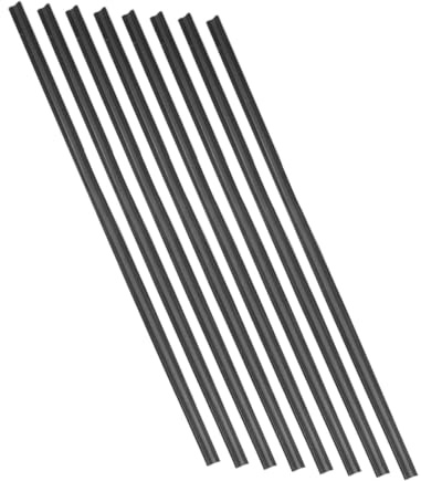 Didiseaon 8pcs Car Wiper Rubber Strip Refill for Windshield Wiper Blades Inserts Window Strip Repair for Frameless Blades