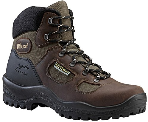 Grisport GRS626-41 Hilltop vattenbeständiga läderstövlar, storlek: 41, brun (paket med 2)