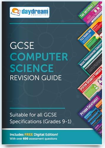 Daydream Education GCSE Computer Science, The Pocket-Sized Revision Guide, FREE Digital Edition for Computers, Phones and Tablets with 600+ Assessment Questions! - for 2026-2027 exams