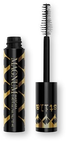 stila Magnum XXX Lash Mascara, Black Voluminous Sky-High Volume, Curl, Lift, Full Length Lightweight, Long-Lasting Eye Makeup Formula 0.40 Fl. Oz.