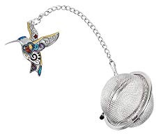 Ganz Tea Infuser - Humming Bird, 1 1/2 Dia, Silver