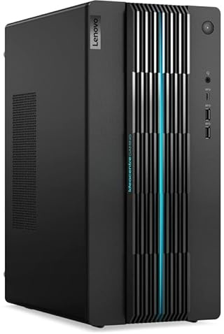 Lenovo IdeaCentre Gaming 5 Gen 7 - Ordenador de Sobremesa (Intel Core i5-12400F, 16GB RAM, 512GB SSD + 1TB HDD, NVIDIA GeForce RTX 3060 Ti-8GB, Sin Sistema Operativo) - Negro