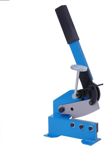 KEESUNG Cesoie a leva manuale, forbici manuali per lamiera, piastra piatta in acciaio rotondo, forbici per lamiera d'acciaio, spessore 125 mm