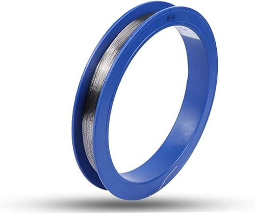 TIHONORI 99,95% Wolfram-Filament-Durchmesser 0,01-1 mm Hochreiner Wolframdraht-Elektrodendraht, Wolfram-Metalldraht-Spule Elektrischer Heizdraht,0.1mm*2m