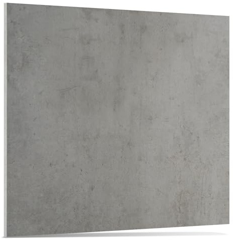 Prima Renovierungs-Systeme Pannello frontale per lavastoviglie [60 cm & 45 cm] In 10 colori - Per lavastoviglie completamente integrate e semi integrate (Beton Dunkel, 715 x 444 mm)