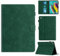 Rosbtib Custodia per Samsung Galaxy Tab S5e 10.5 Pollici 2019 modello SM-T725/T720 con supporto con slot per schede, custodia in ecopelle con motivo a trama esagonale per Galaxy Tab S5e, Verde