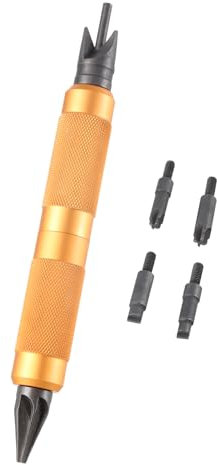 Deburring Tool Deburrer Handle 360 Degree Rotatable Deburring Tool 3D Printers Burr Removers for Woodworking 3D Printers