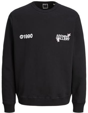JACK & JONES Crew Neck Jcoscope Graphic Sweat à col Rond Homme