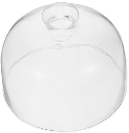 VICASKY Glass Food Cover for Cake Cake Cover Glass Lid for Dessert Display and Storage for Kitchen Use