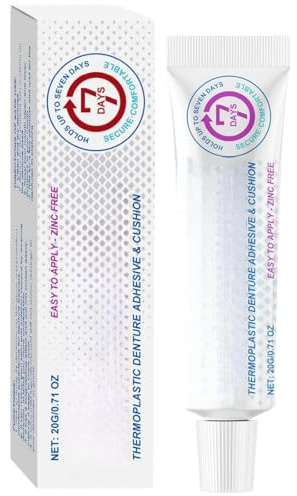 Dental Adhesive, Thermoplastic Dental Adhesive, Denture Fixative, False Teeth Silicone Reline Kit, Dental Glue for Teeth Repair (1pcs)