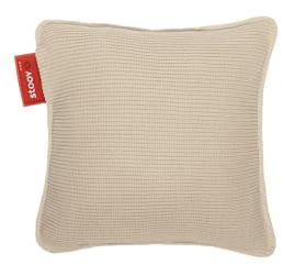 STOOV Ploov¹ - Wärmekissen - Drahtlos - Infrarot-Wärmetechnik - Standard Batterie mit 2,5 bis 5 Stunden drahtlose Wärme - 45x45 cm - Knitted Sandstone Beige