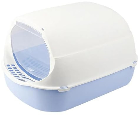 BJdfgE Lettiera for Animali Domestici, Toilette for Gatti Completamente Chiusa e Anti-rovesciamento, Pala bidirezionale, Grande capacità, lettiera for, sabbiera for(03)
