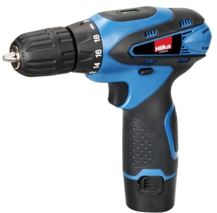 Hilka PTCDD12 12 V Li-Ion Cordless Drill Driver - Blue/Black