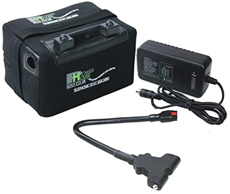 Powerhouse Golf 12V 36 Hole+ Golf Trolley LiFePO4 Lithium Battery Inc USB Plug