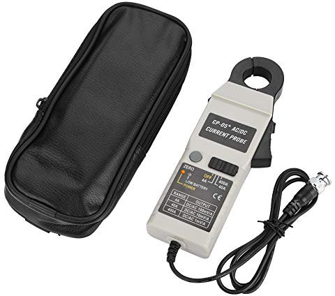 Taidda Sonde de courant de serrage, Sonde de courant de serrage sonde de courant durable portable CP-05 + pince AC/DC 200KHz 400A pour oscilloscope