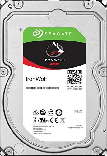 Seagate IronWolf ST12000VN0008 - Disco Duro Interno (12 TB, 8,9 cm/3,5, SATA III)