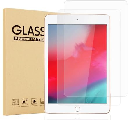 2 Pack Screen Protector Tempered Glass For Apple iPad 10.2 9th and 8th and 7th Generation 2021/2020/2019
