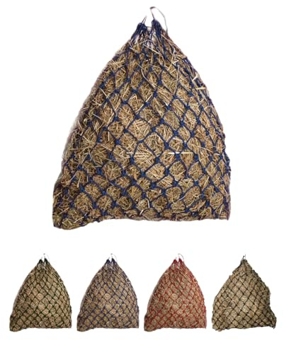RL24 - Heunetz für Pferde Basicline – viele Farben | Heusack aus Nylon – Maschenweite 7 x 7 cm – artgerechte Fütterung – unterstützt Verdauung & Wohlbefinden