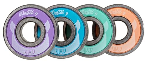 Wicked Pastel ABEC 9 FS Universal Premium Kugellager, 508 Standard, 16 Stück