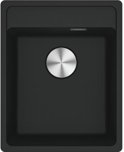 Franke 114.0661.775 Fregadero, Negro Mate