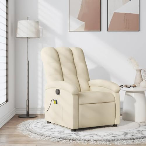 IKAYAA Massagesessel Fernsehsessel mit Liegefunktion Verstellbar Massage Sessel Wohnzimmer Massagefunktion Relaxsessel Relaxliege Liegesessel Bequem Massagestuhl