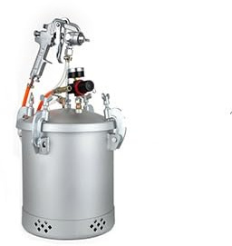 Pistolet à peinture sous pression 10 l avec buse de 3 mm pour automobile, huile, latex, peinture, pression de fonctionnement jusqu'à 60 PSI, poids : 9 kg