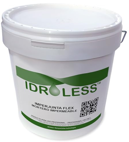 Mortero para Juntas y Grietas Imperjunta Flex Blanco 4 kg | Mortero de rejuntado para gresite, azulejo y baldosas. Ideal para baños, terrazas, piscinas, depósitos y fachadas.