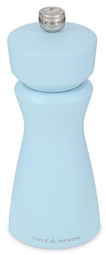 Cole & Mason Kenton Molinillo de Sal y Pimienta, Pimienta de Sichuan, Molienda Ajustable, Mecanismo de Cerámica Duradero, Incluye 1 Molino, 15 cm