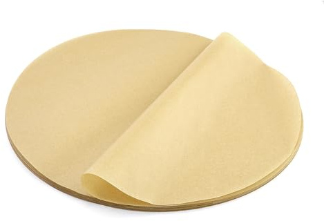 110 pezzi carta da forno rotonda, carta oleata rotonda, carta fornos rotonda, 30 cm, antiaderente, per torte, pizza, hamburger, barbecue, patatine fritte