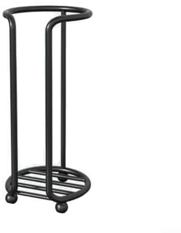 Marchfunny Portabicchieri in metallo per un facile accesso all'acqua e alle tazze usa e getta, perfetto per qualsiasi cucina (oro (nero e singolo)