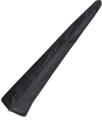 ulapithi Funda impermeable para sombrilla de exterior – Cubresol impermeable para exteriores – Protección resistente a los rayos UV para parasol de terraza, jardín, playa, restaurante