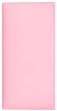 TOKIDNY Adesivo da Parete Imbottito Anticollisione per Cameretta, Cuscino Morbido Autoadesivo 20x40 Cm, Pannello Protettivo e Decorazione Murale Rosa Chiaro