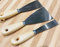 Buystarget 3 Pack Paint Scraper Set Filling Knife Wallpaper Removal Scrapers Decorating Tool